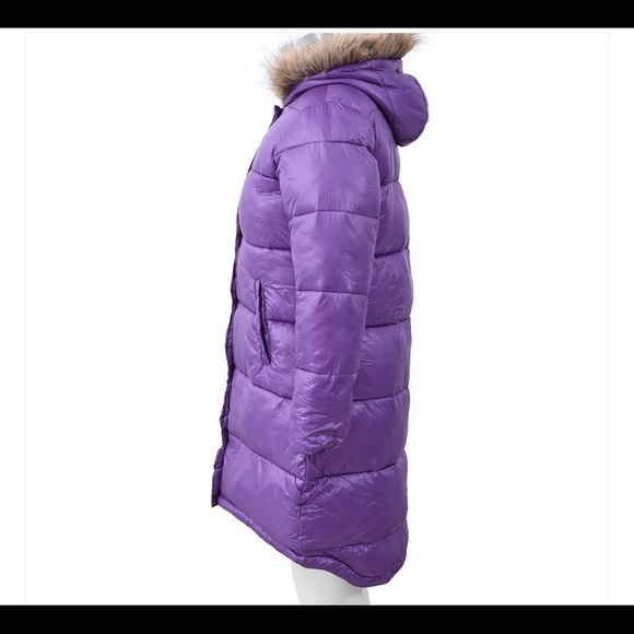 Jackets & Coats Purple Puffer Coat Poshmark